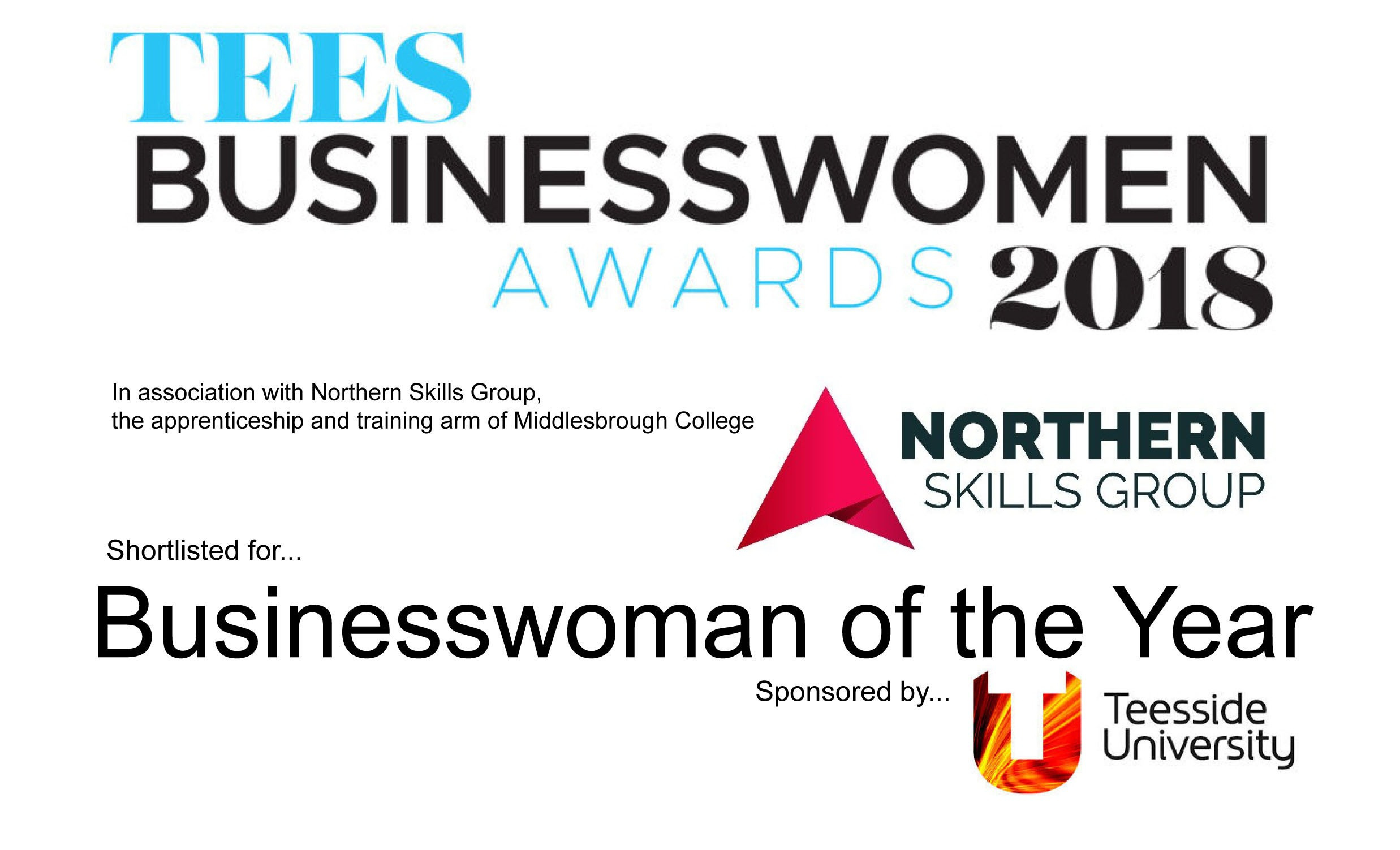 Shortlisted For Businesswoman Of The Year